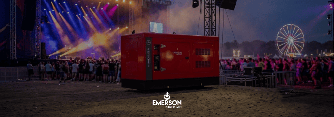 Aluguel de geradores a diesel para eventos: guia completo